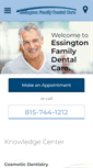 Mobile Screenshot of essingtondental.com